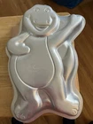 Vintage 1993 WILTON  BARNEY Cake Pan #2105-6713 Baking Mold**