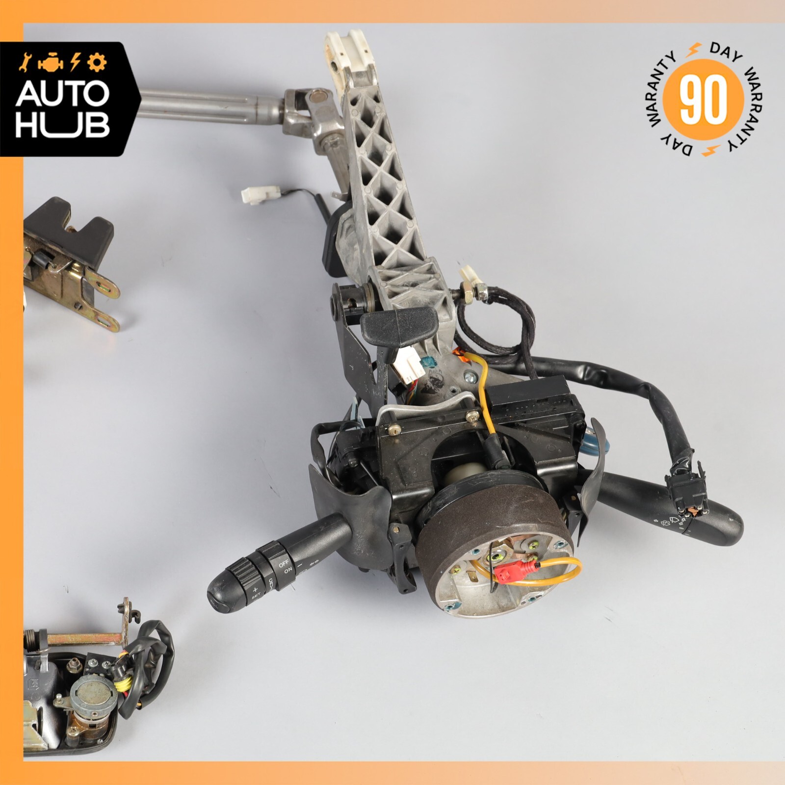 02-07 Maserati Spyder 4200 M138 GT Steering Wheel Column w/ Lock Set OEM 61k