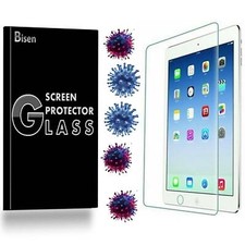 Anti-bacterial Tempered Glass Screen Protector For iPad 10.2 7 / 8 / 9th Gen 