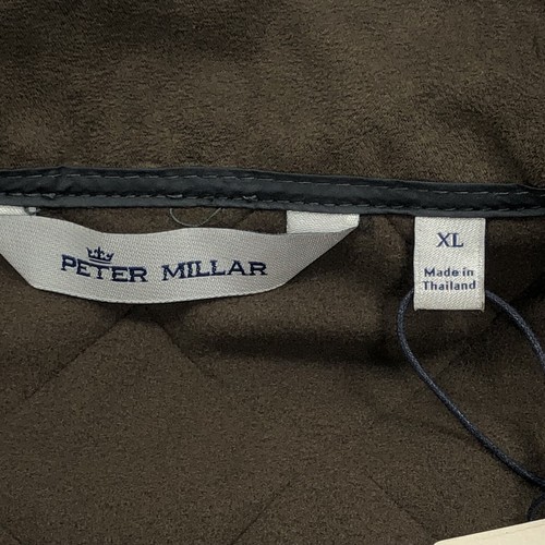 Peter Millar Crown Essex Shetland Wool Quilted Plaid Vest Men's XL NWT $278 - Picture 6 of 11