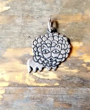 James Avery Retired Leo Lion Pendant or Charm