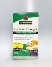 Nature's Answer Turmeric & Ginger 90 Caps Exp. 11/24