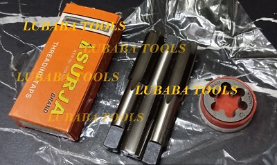 BSF BRITISH STANDARD FINE TAP 22 TPI TAP DIE 5/16'' TAP AND DIE SET FREE SHIPPING