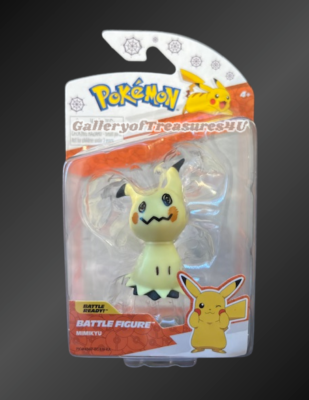 Pokemon Battle Figure Halloween Eevee Mimikyu Pikachu Pumpkin Hat