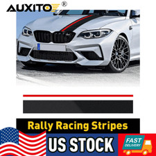 Universal 5d Carbon Fiber Decal Wrap Sticker Car Rally Racing Stripes Front Hood Universal 5d Carbon Fiber Decal Wrap Sticker Car Rally Racing Stripes Front Hood