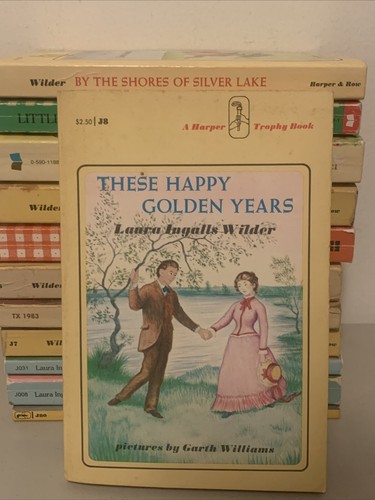 Laura Ingalls Wilder Paperback Book Lot of 10 Little House Harper - Picture 2 of 11
