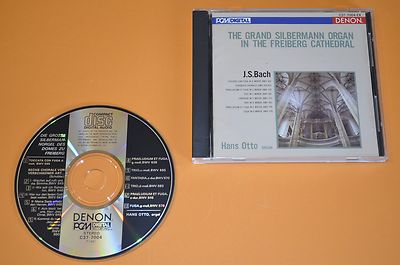 Bach - The Grand Silbermann Organ / Freiberg Cathedral / Otto / Denon Japan