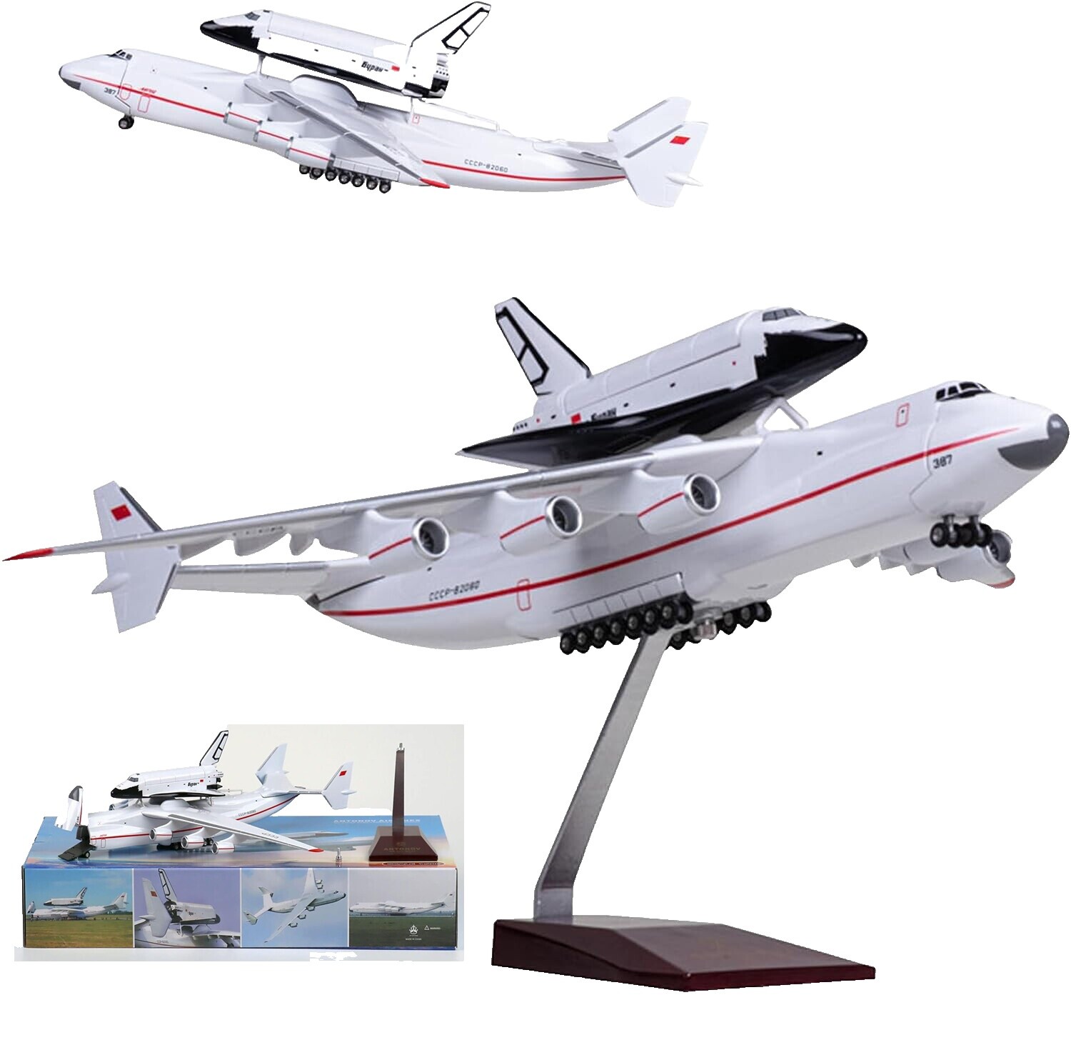 Hogan Boeing 747 Diecast Aircraft & Spacecraft 1:200 Scale for