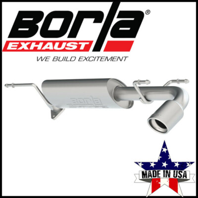 Borla 11843 S-Type Axle-Back Exhaust System Fits 2013-2016 Subaru Impreza 2.0L