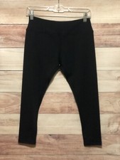 Ekouaer Women's Capri Leggings Size Small Black Yoga Pants NWT LBB76