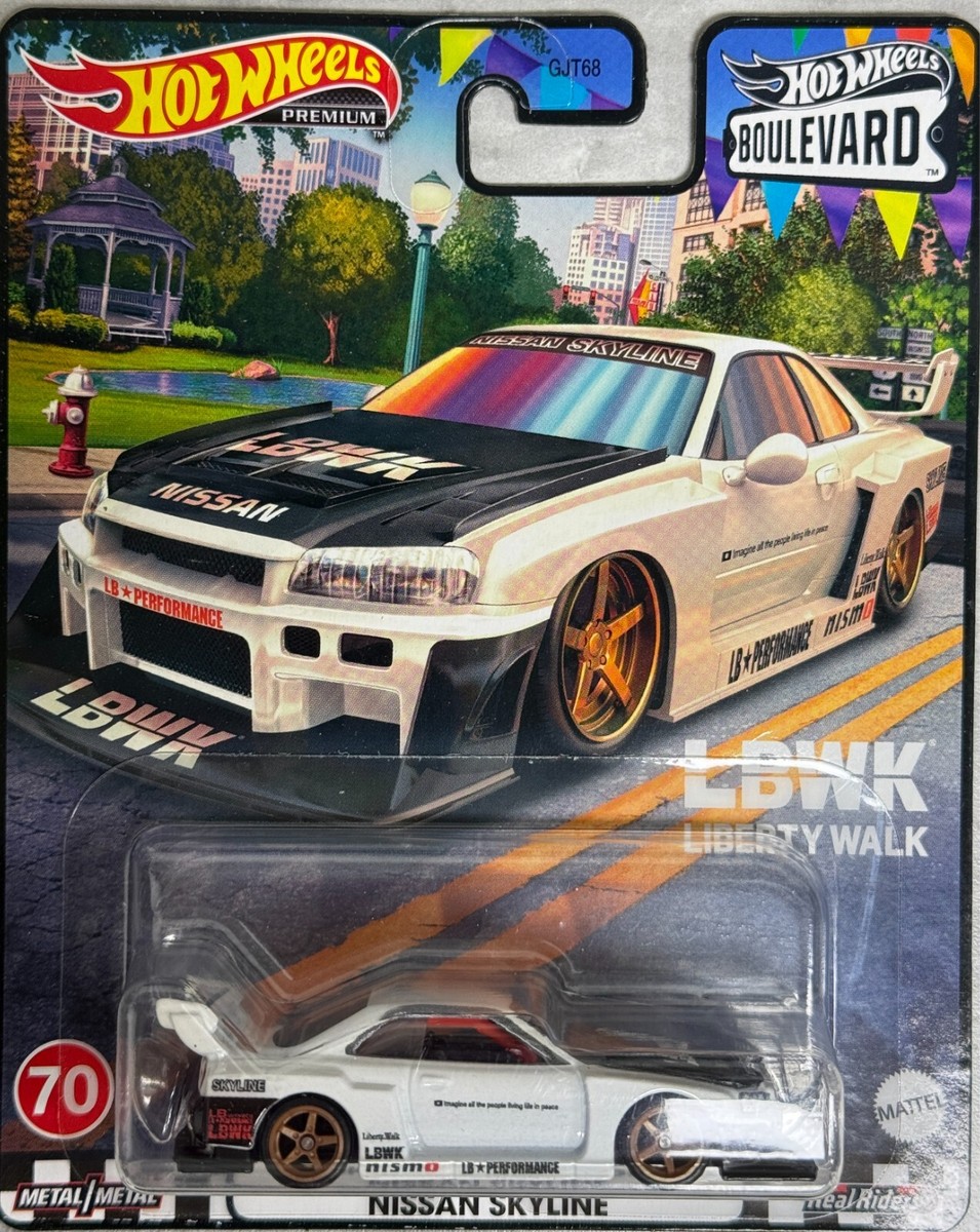 2021 Hot Wheels Premium Boulevard # 70 LB-ER34 Super Silhouette
