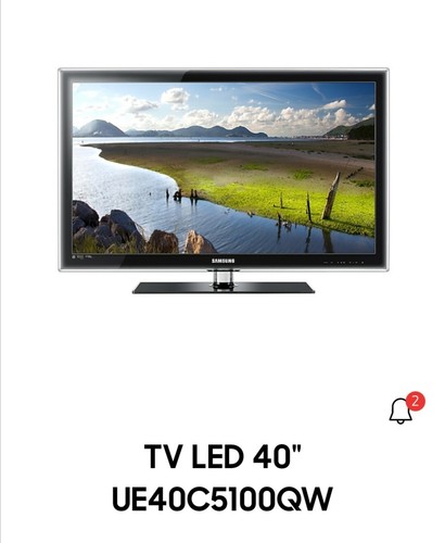 TV LED 40" UE40C5100QWXZT - Foto 3 di 8