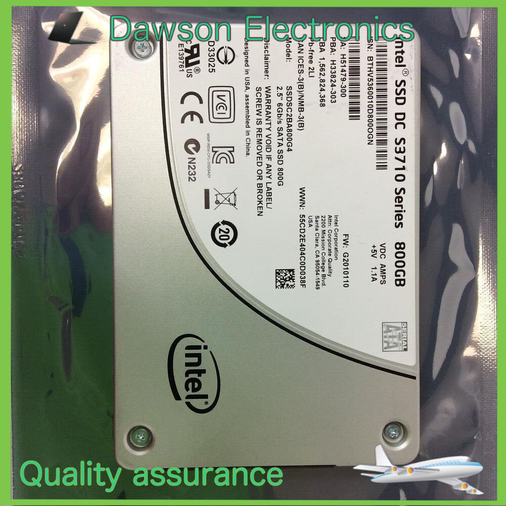 S3710 Series Dc S3710 Ssd Intel 800gb Intel DC S3710 Series 800GB