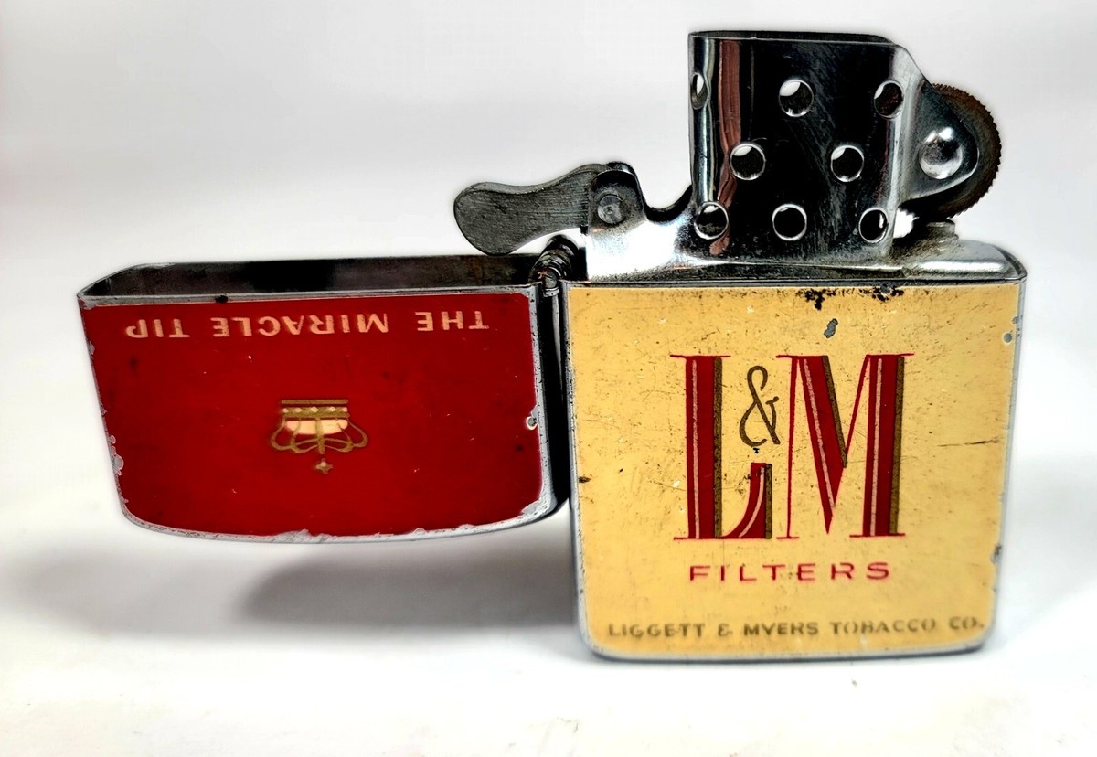 L&M Filters Cigarette Lighter by Continental 70s The Miracle Tip