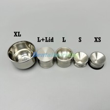 Implante dental Hueso Comida Mezclador Tazón Acero Inoxidable Hueso Polvo Taza Herramienta de Laboratorio