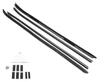 Weatherstrip, Door Window Felts, Fits Chevrolet, Pontiac, Inner, Outer, Set