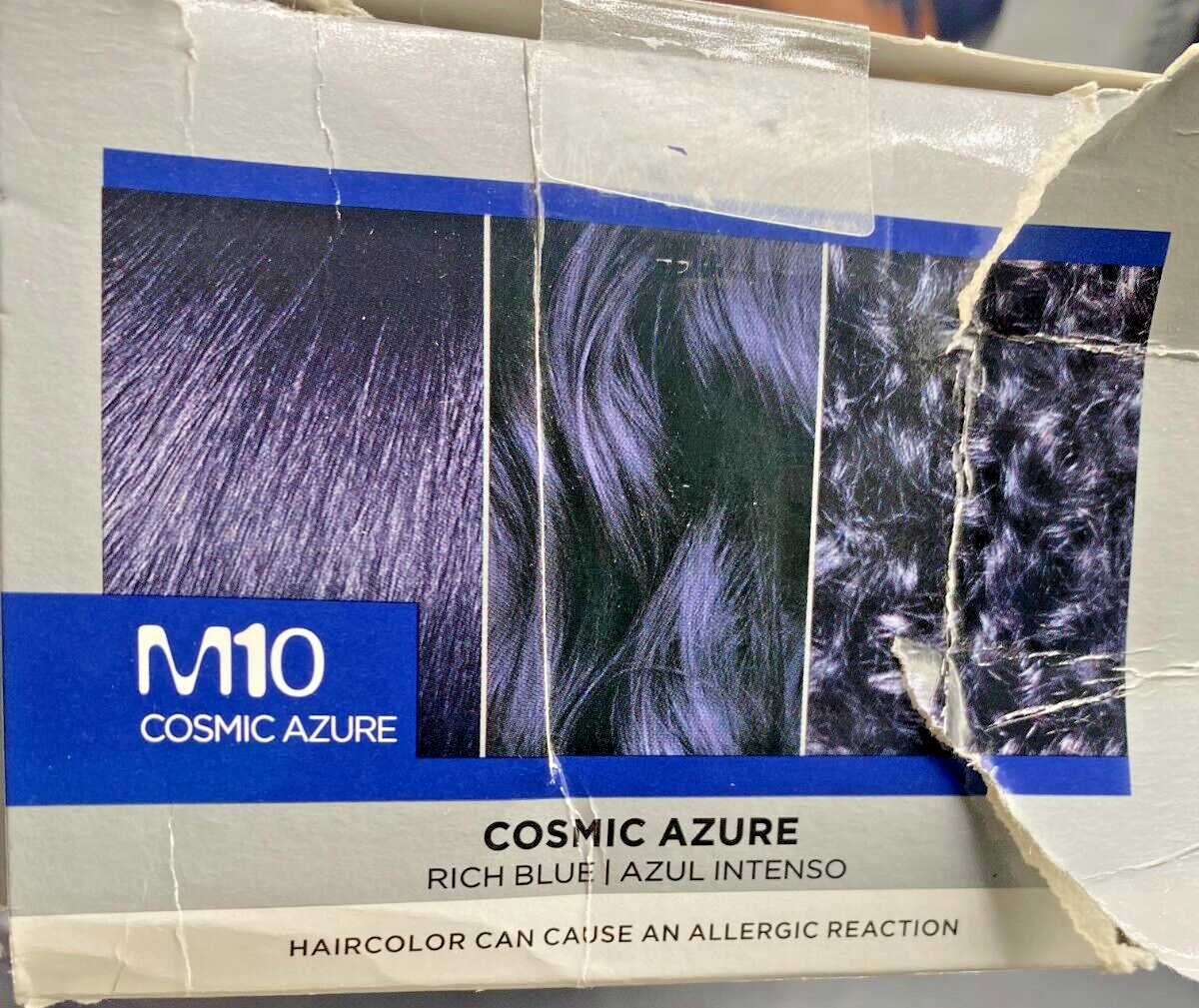 L'Oreal Feria -Midnight Bolds -#M10 Cosmic Azure For Dark Hair