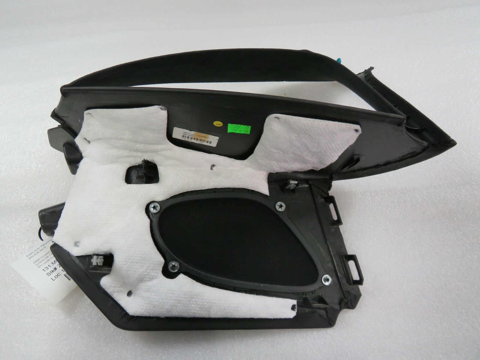 Mclaren 570s, RH, Right Upper B-Pillar Trim Panel, Used, P/N 13N2811CP