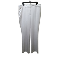 Simply Vera Vera Wang Trousers Dress Pants Women’s 18 White Wide Leg Stretch