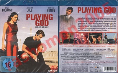 Blu-ray PLAYING GOD David Duchovny Timothy Hutton Angelina Jolie Rarität Neu+OVP