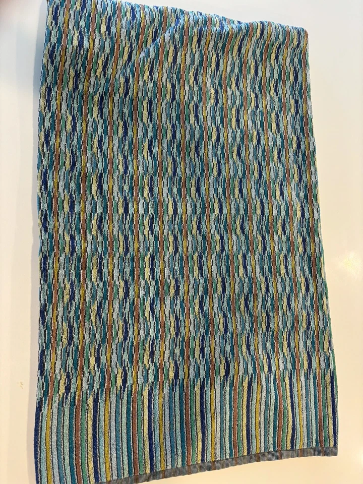MISSONI HOME BATH SHEET COTTON COLOR STRIPED 37x55" - Image 4 of 4