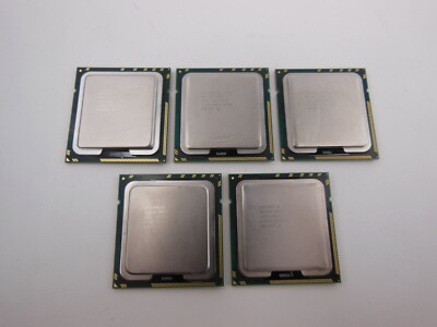 Lot of 5 Intel Core i7-920 2.66GHz 4 Core LGA1366 CPU Processors SLBEJ