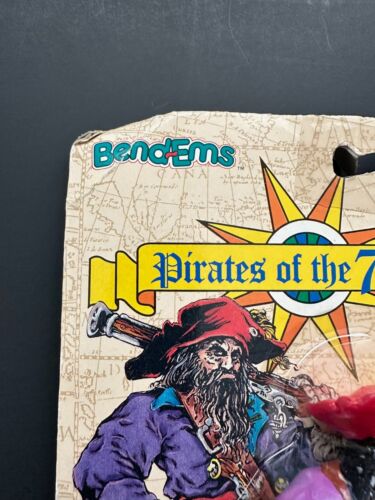 Pirates of 7 Seas BLACKHEART Bend-ems biegbare Figur neu versiegelt Justoys - Bild 2 von 5