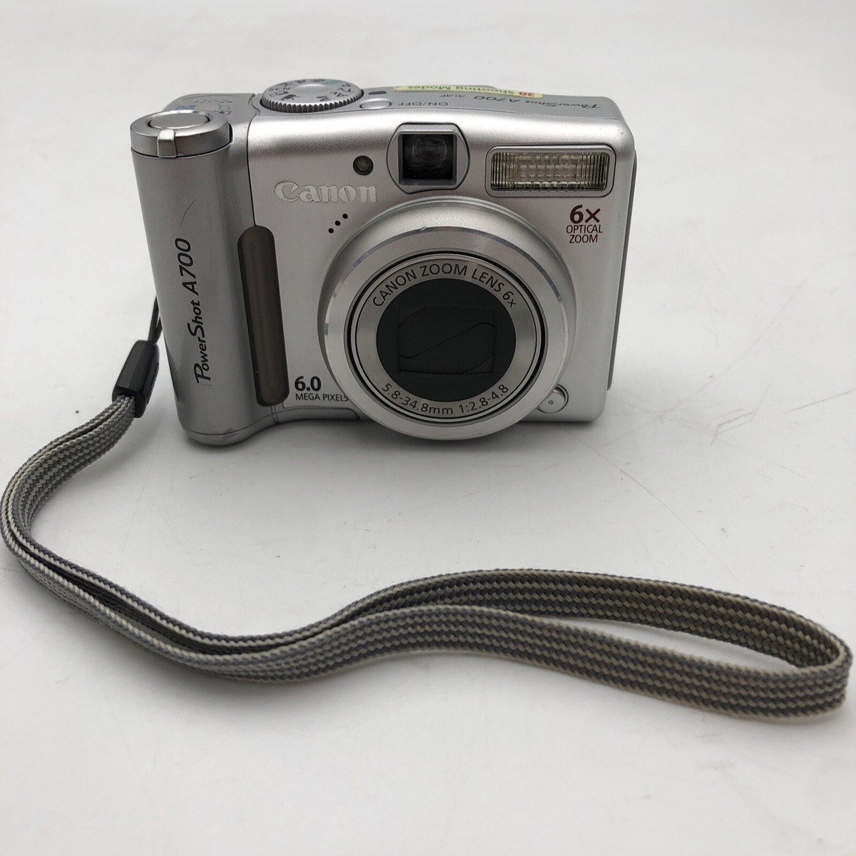 【美品動作確認済み】CANON POWERSHOT A700 PC1182 USED Canon Power Shot A700 Digital Camera PC1182 6.0 MP