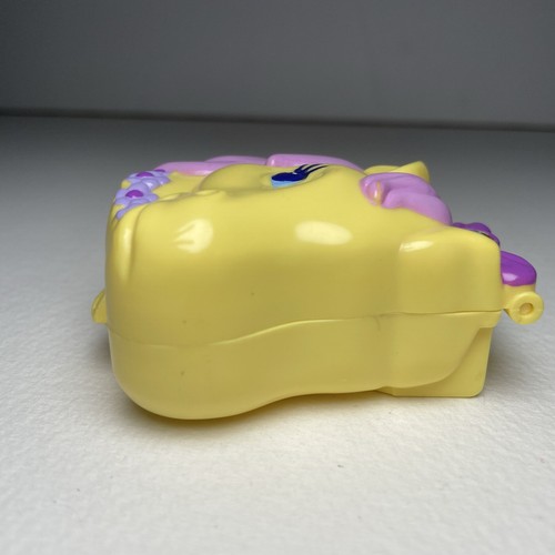 Vintage 1994 Polly Pocket Pony Ridin' Pet Parade cavallo giallo - solo compatto - Foto 3 di 8