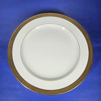Minton H1395 Dinner Plate w/Gold Encrusted Band Vintage 8 AVAILABLE
