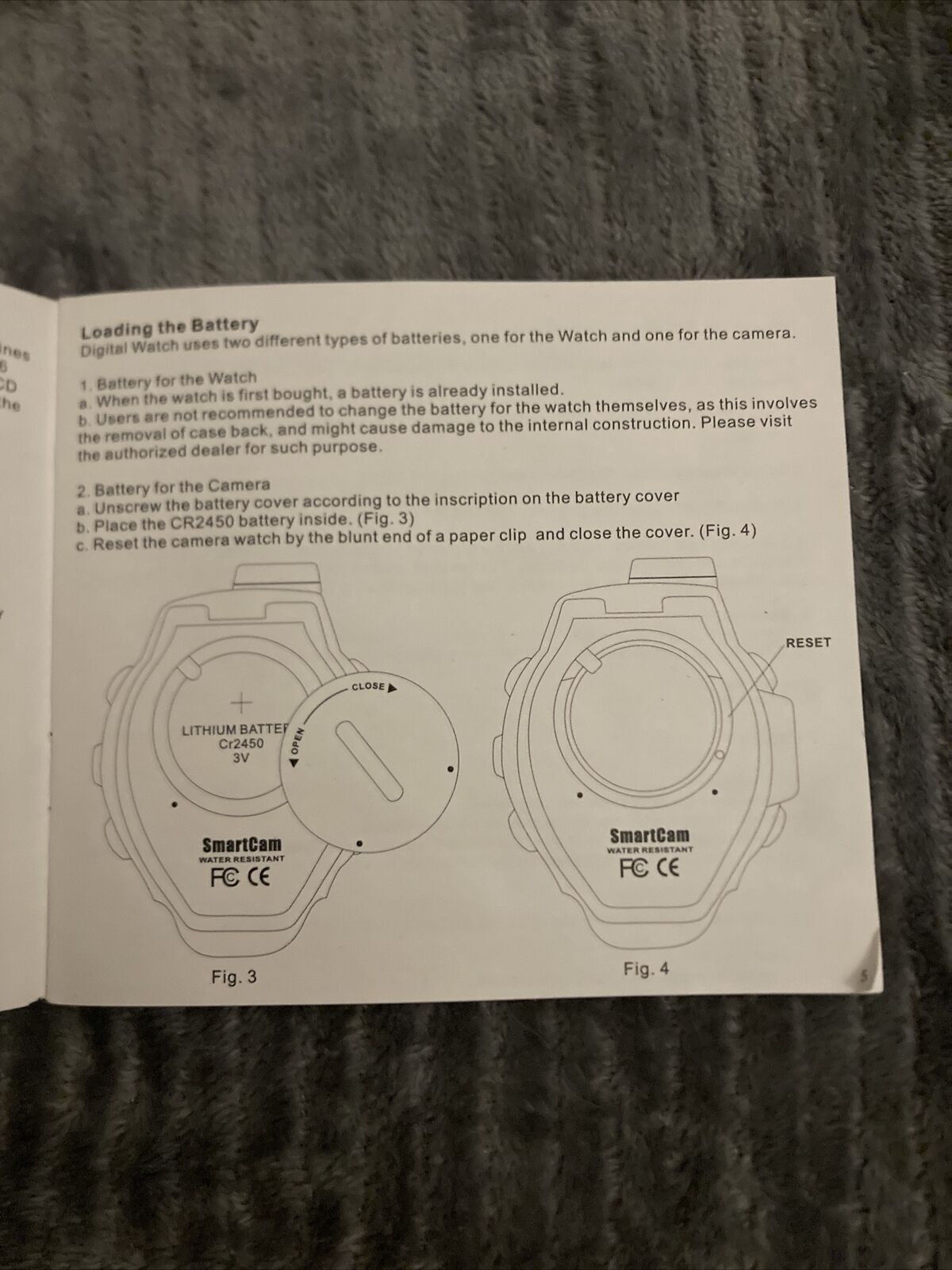 Smart Cam “Digital Eye” Digital Camera Wristwatch… - image 12