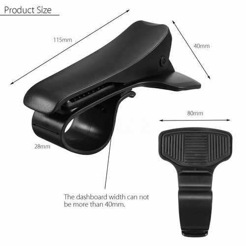 1PC Mount Holder For Mobile Phone Car GPS Navigation Dashboard Stand Dash Sport - Zdjęcie 10 z 12