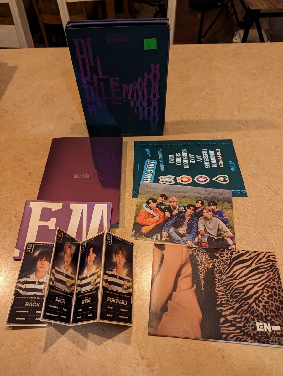 Enhypen DIMENSION : DILEMMA (Target Exclusive - 6 inserts - Purple
