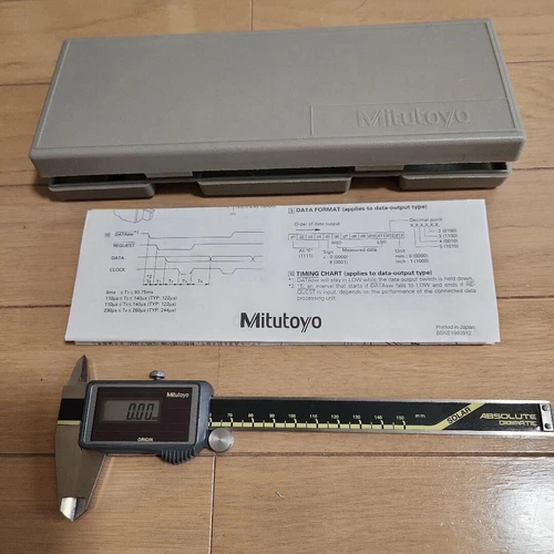 Mitutoyo CD-S15CT Digital Caliper 0-150mm Solar Power Precise Measurement Tool