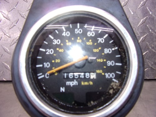 849 C SUZUKI SAVAGE LS650 S40 2005 OEM GAUGE SPEEDOMETER (16.548 MLS) - Picture 2 of 8