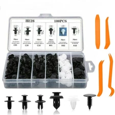 Accessories Clip Trim Car Push Pin Rivet Bumper-Door Panel Retainer Fastener kit