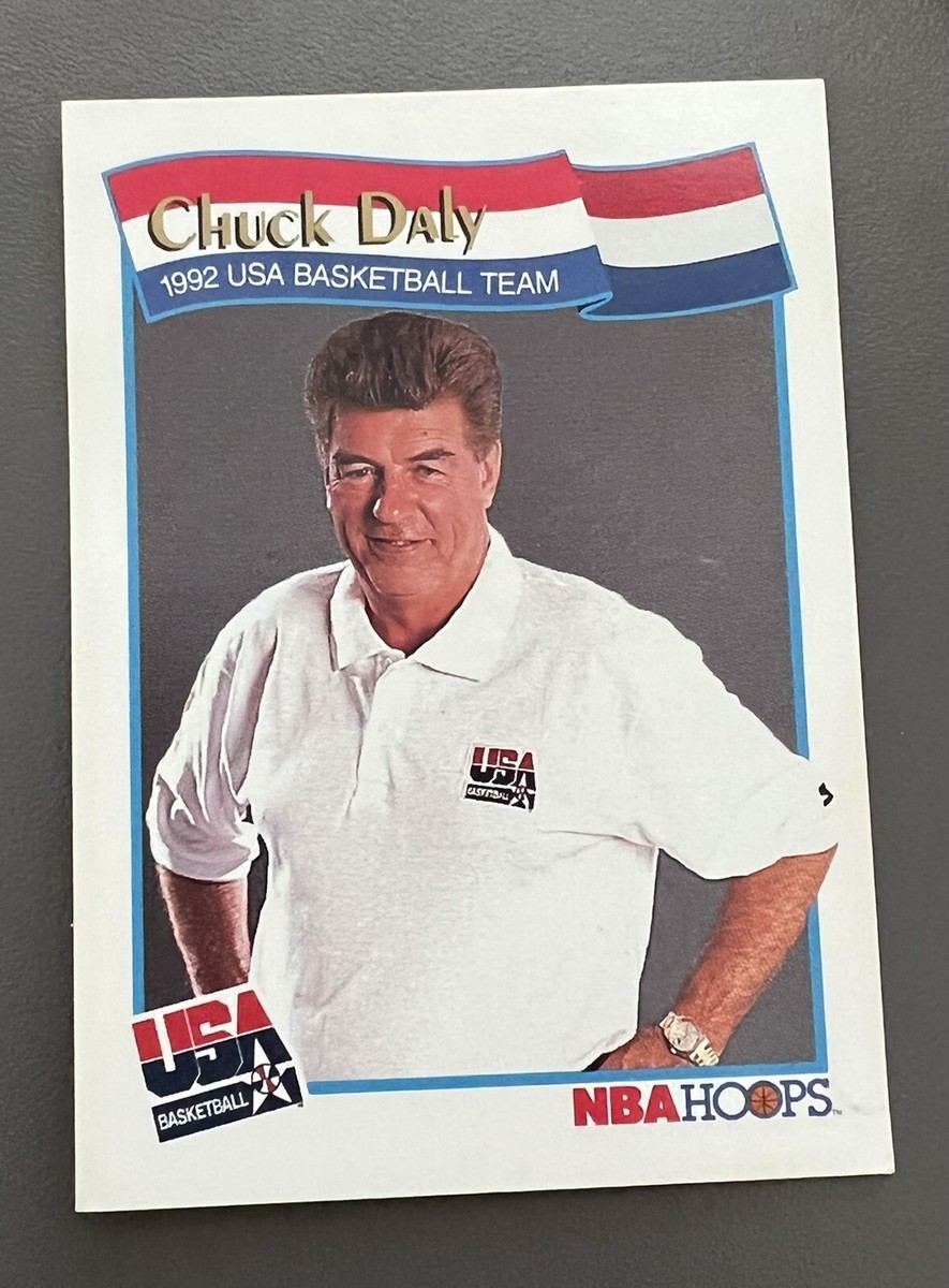 CHUCK DALY 1992 TEAM USA Basketball Olympic Dream Team Head Coach