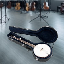 Banjos Organizer Hardshell Openback 5-string Banjos Case Black Bag 43 15 5.5in