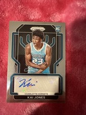 2021-22 Panini Prizm - Rookie Signatures Kai Jones #RS-KAI (AU, RC)