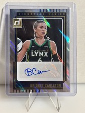 2025 Panini Donruss WNBA - Bridget Carleton Holo Foil Auto - Lynx