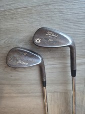 Titleist Vokey Spin Milled Oil Can Wedge Set 52 & 58 Degree Dynamic Gold Shafts