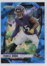 2024 Panini Prizm Blue Ice Prizm 80/99 Terrell Suggs #26 1cx3