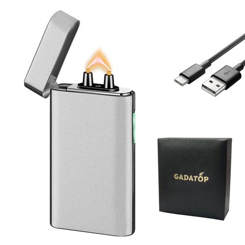 Arc Plasma Flame Lighter Windproof Lighter Outdoor, Electric Lighter Colorful...