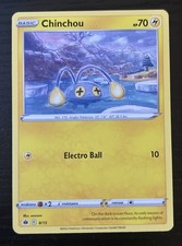 Carta Pokemon 2022 McDonald's Promos Chinchou 8/15