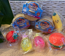 Squishy bundle Rainbow Mystery Bun Squishy Fidget Lot Pineapple Burger Banana