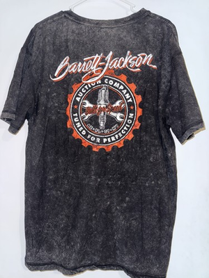 #ad #ad Barrett Jackson Men#x27;s Reversible Acid Wash T Shirt Size XL $6.37