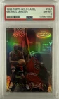 MICHAEL JORDAN 1999 TOPPS GOLD LABEL HOLO INSERT CARD #GL1 GRADED PSA 8 NM-MINT