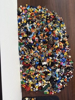3.5 lbs LEGO Minifigure Parts & Accessories (Marvel, City, DC, Minecraft, etc.)