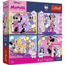 Puzzle 4w1 Premium Magiczny moment Minnie TREFL 34704 TR TREFL