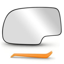 Left Driver Side Mirror Glass Fits for Chevy Silverado GMC Sierra